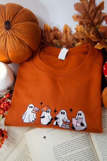Book Ghosties Crewneck Jumper