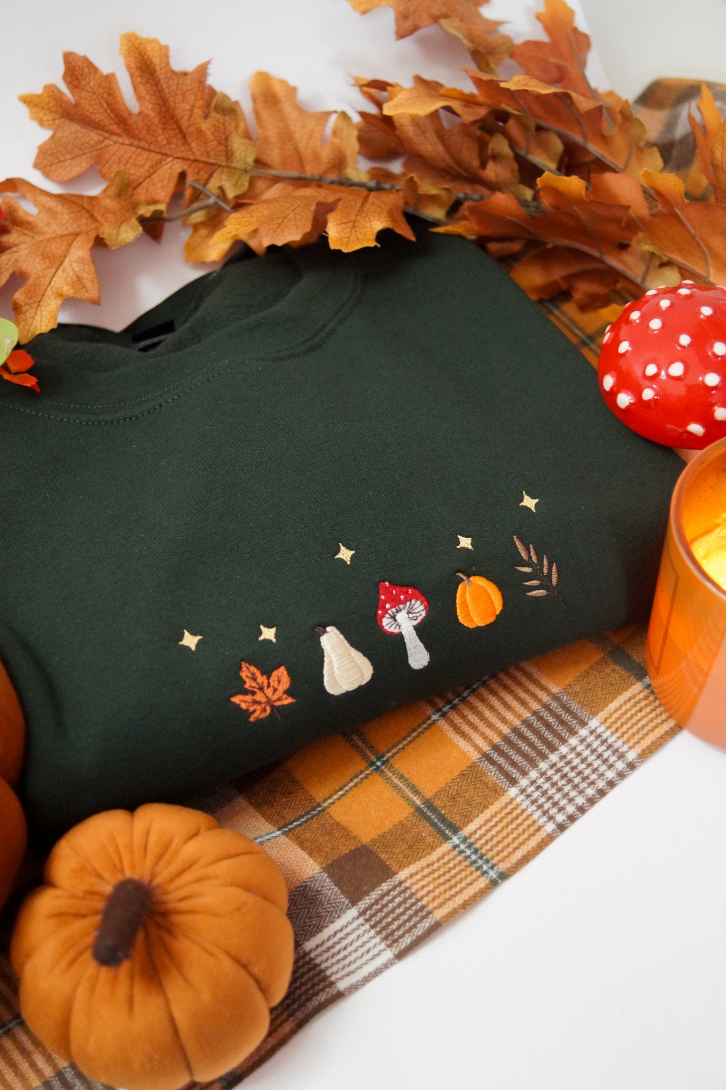 Autumnal Nature Icons Jumper