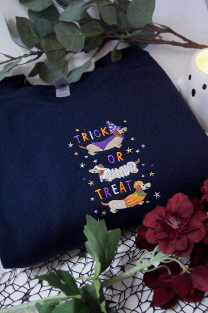 Trick or Treat Sausage Dogs Jumper