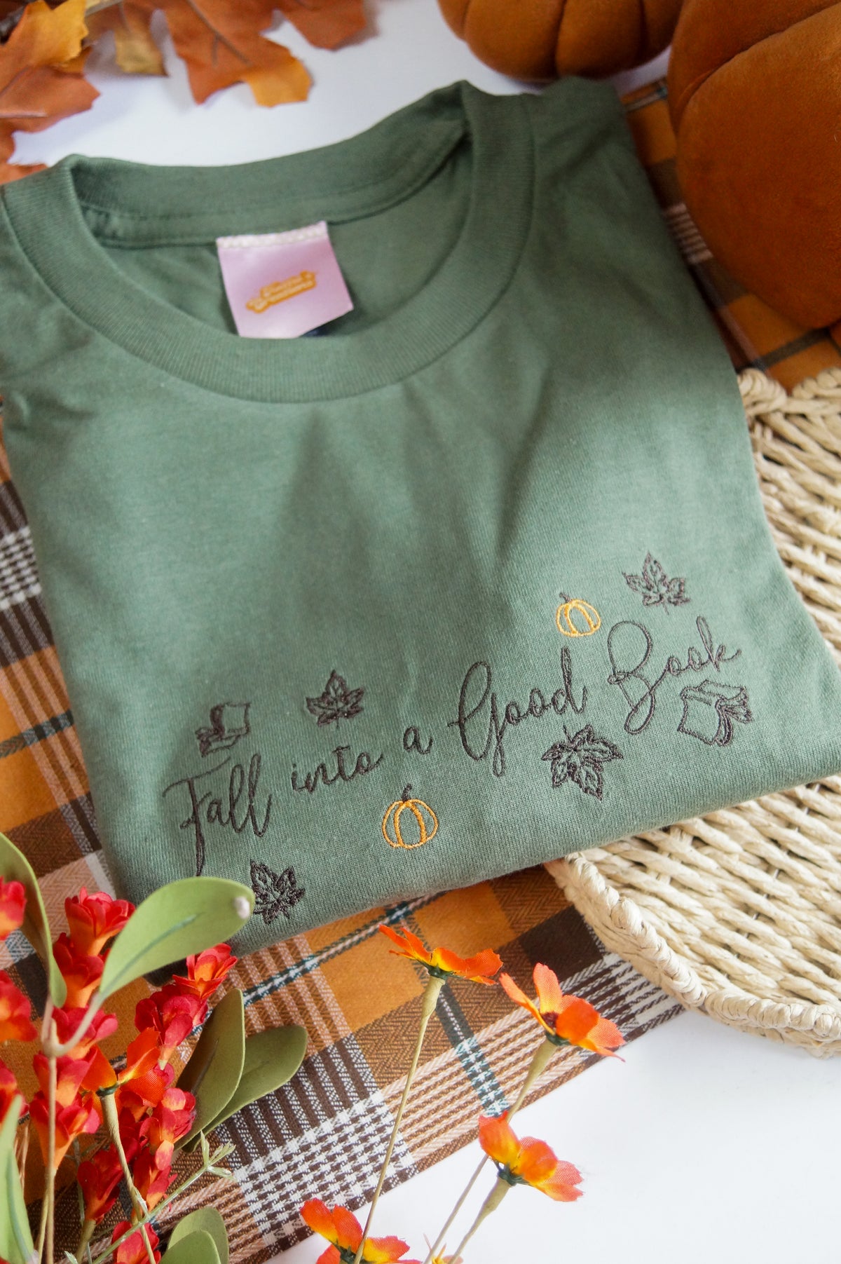 Fall into a Good Book T-Shirt