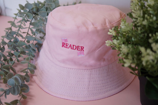Pink Reader Bucket Hat Whoopsie Daisy
