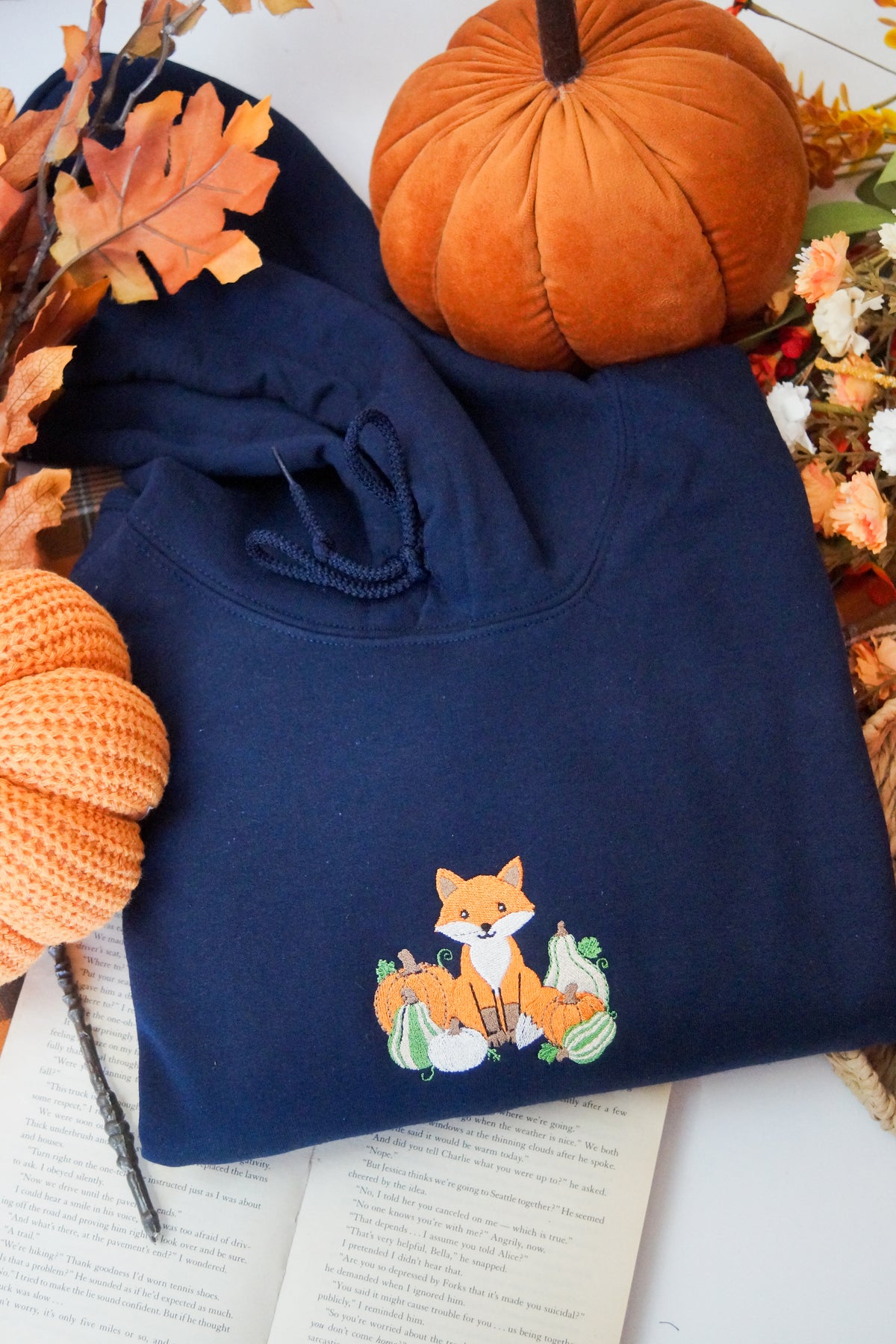 Pumpkin Fox Hoodie