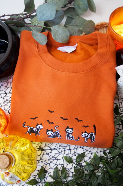 Skeleton Cats Jumper