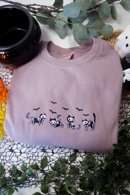 Skeleton Cats Jumper