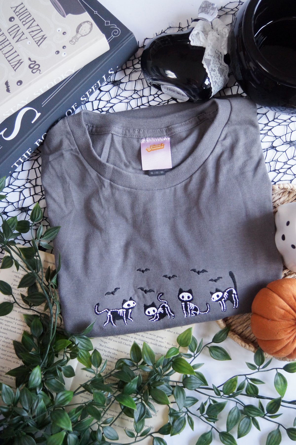 Skeleton Cats T-Shirt