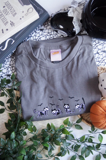 Skeleton Cats T-Shirt