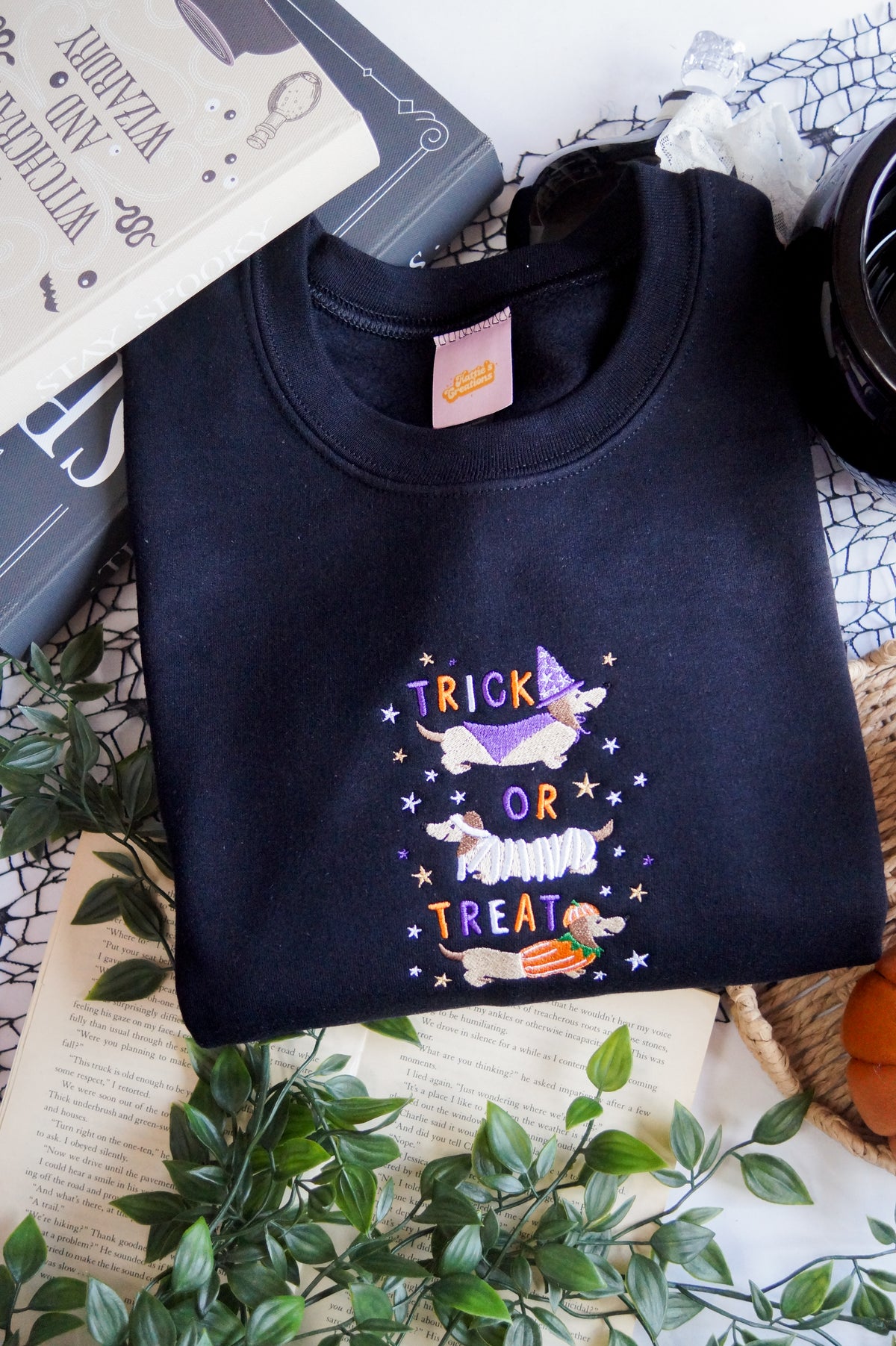 Trick or Treat Sausage Dogs Jumper