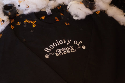 Society of Spooky Bitches Crewneck