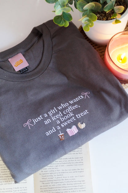 Just A Girl Who Wants a Iced Coffee T-Shirt