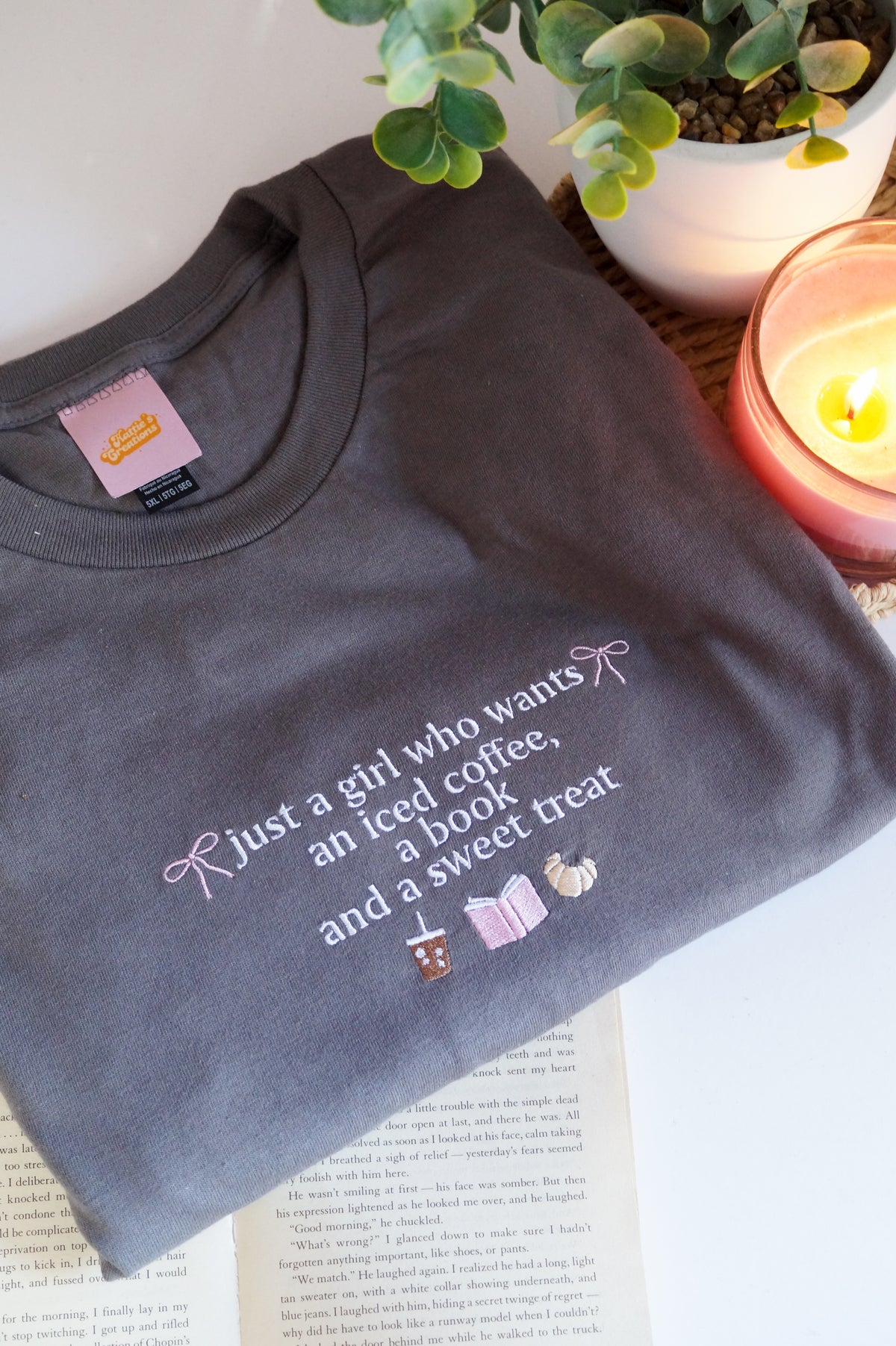 Just A Girl Who Wants a Iced Coffee T-Shirt