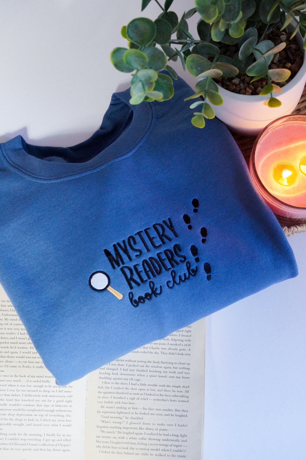 Mystery Readers Book Club Jumper
