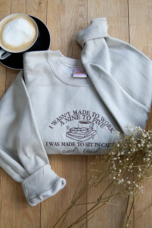 I was Made to Sit in Cafes and Read Jumper