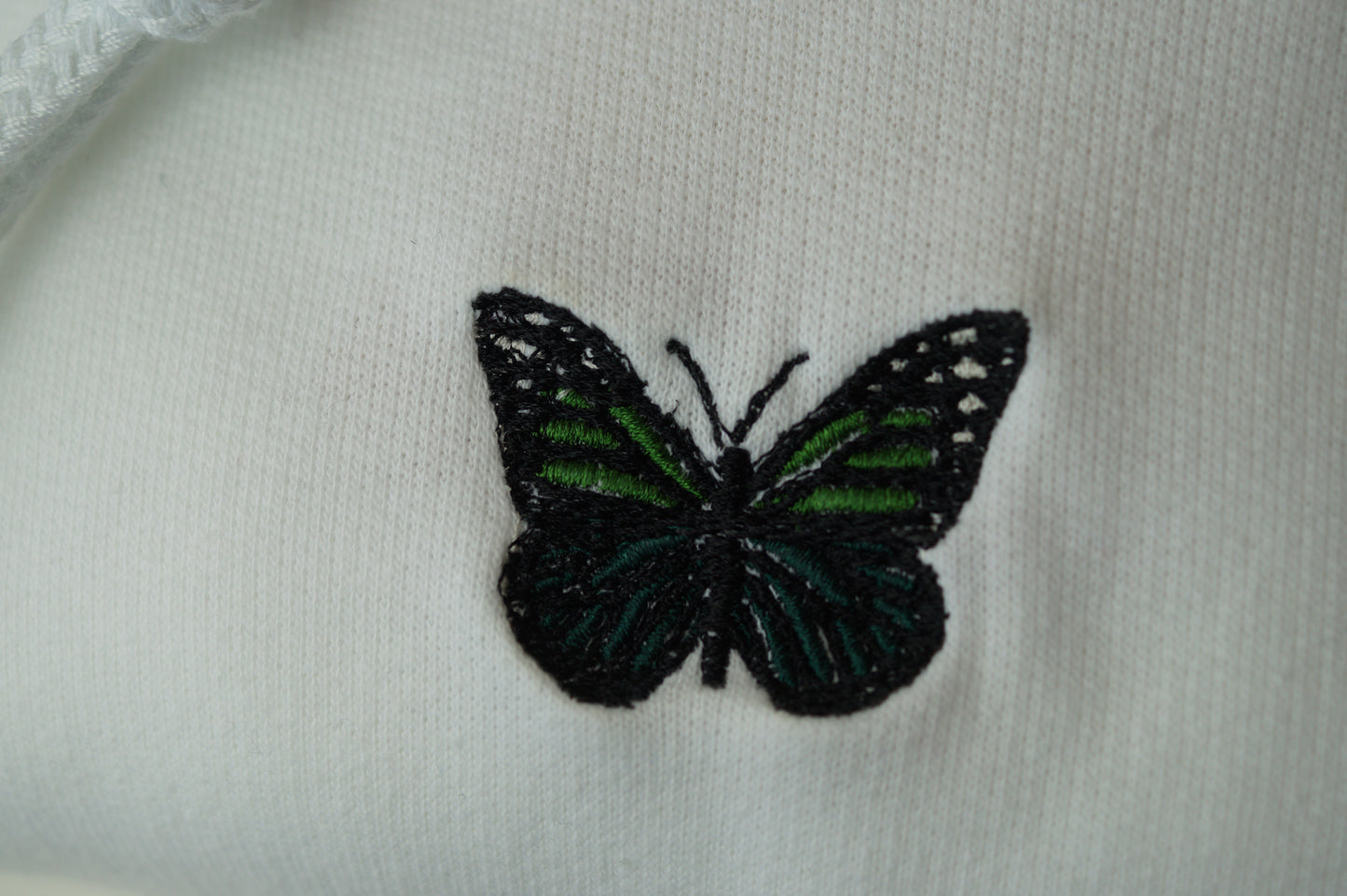Green Butterfly Hoodie