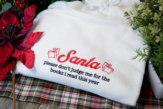 Santa Please Don't Judge Me Jumper