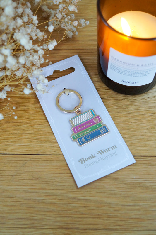 Book Worm Keyring