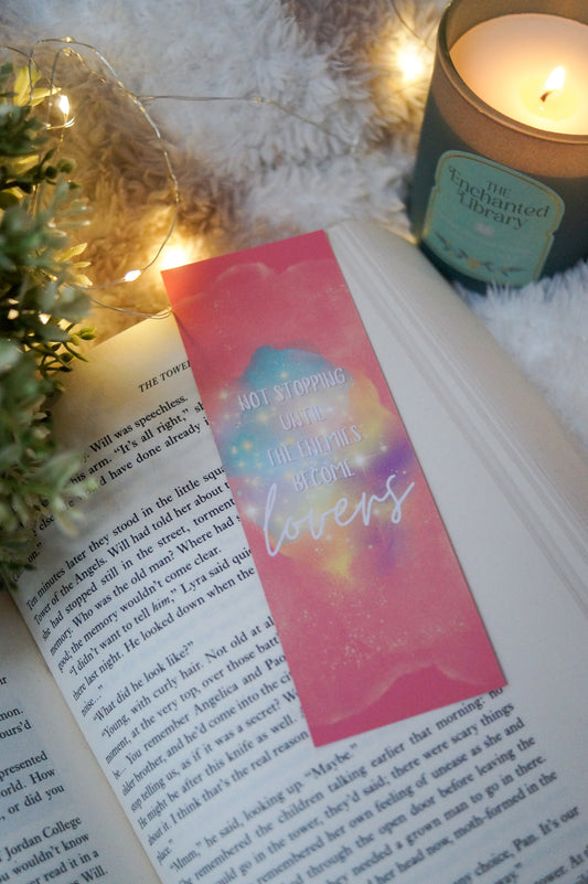 Not Stopping Until the Enemies Become Lovers Bookmark