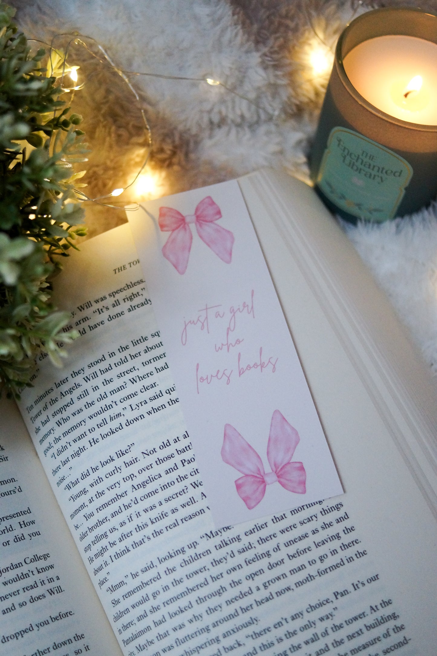 Just A Girl Who Loves Books Bookmark