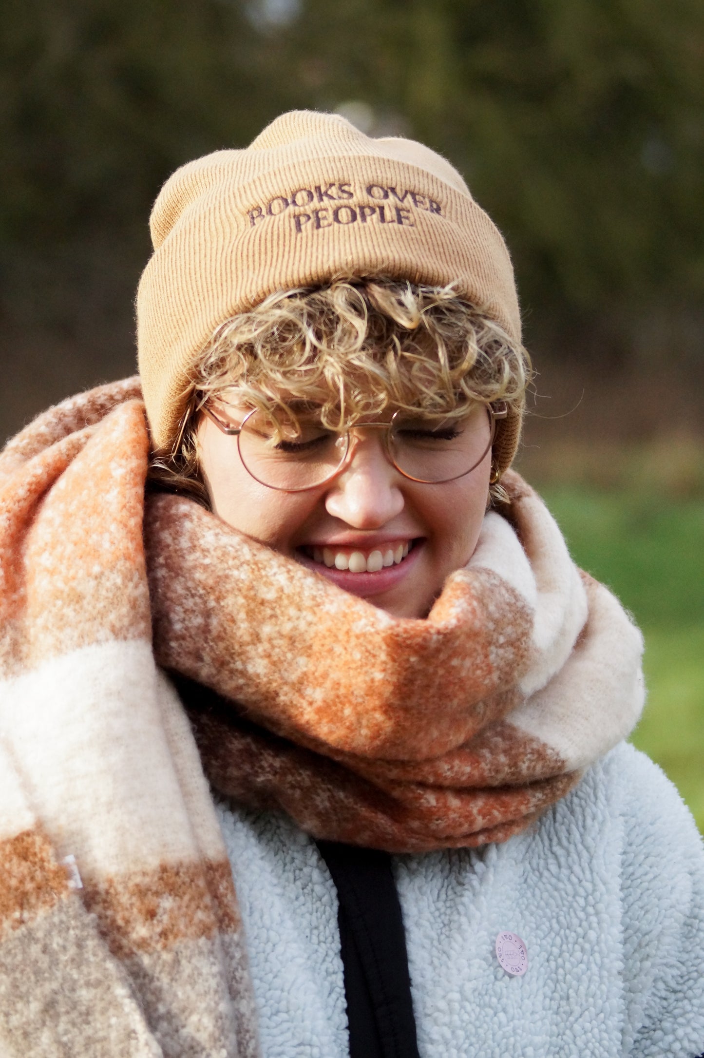 Books Over People Beanie