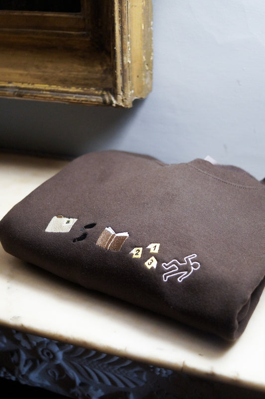 Crime Thriller Icons Jumper