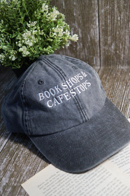 Book Shops and Cafe Stops Cap