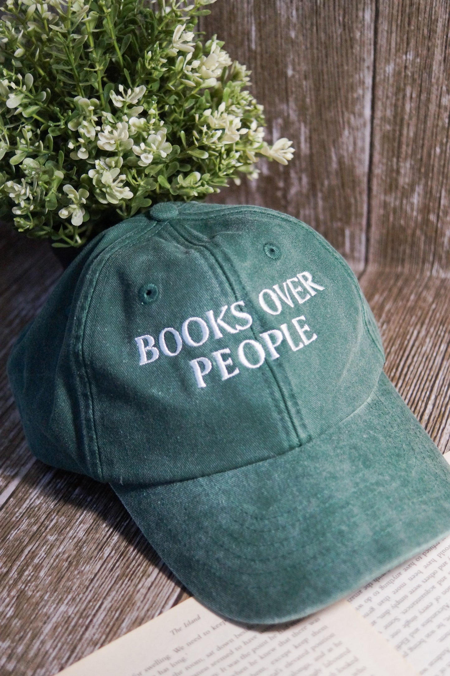 Books Over People Cap