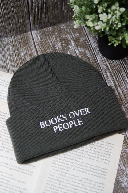 Books Over People Beanie
