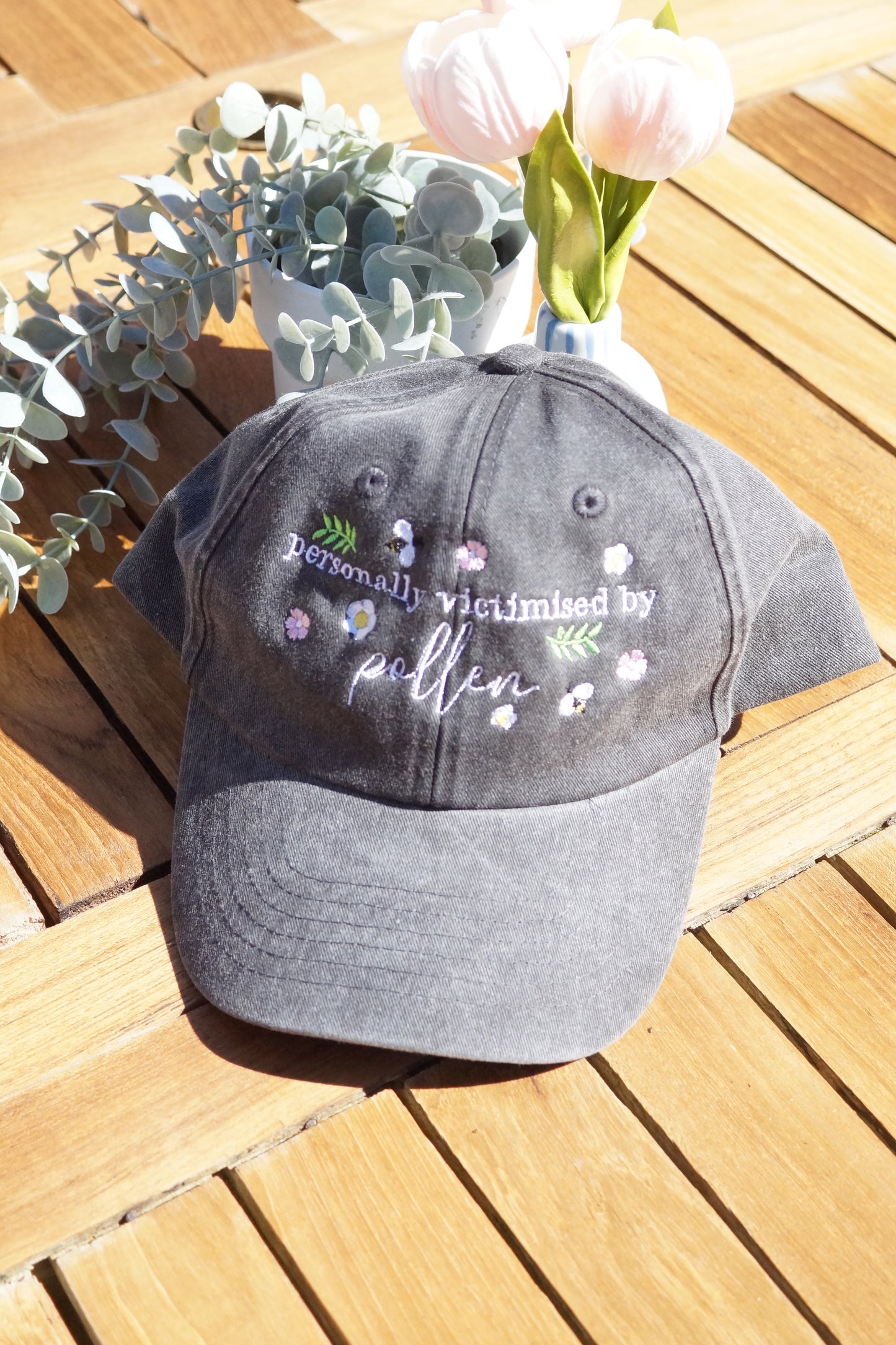 Personally Victimised By Pollen Baseball Cap