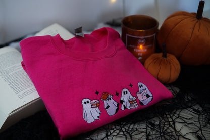 Book Ghosties Crewneck Jumper