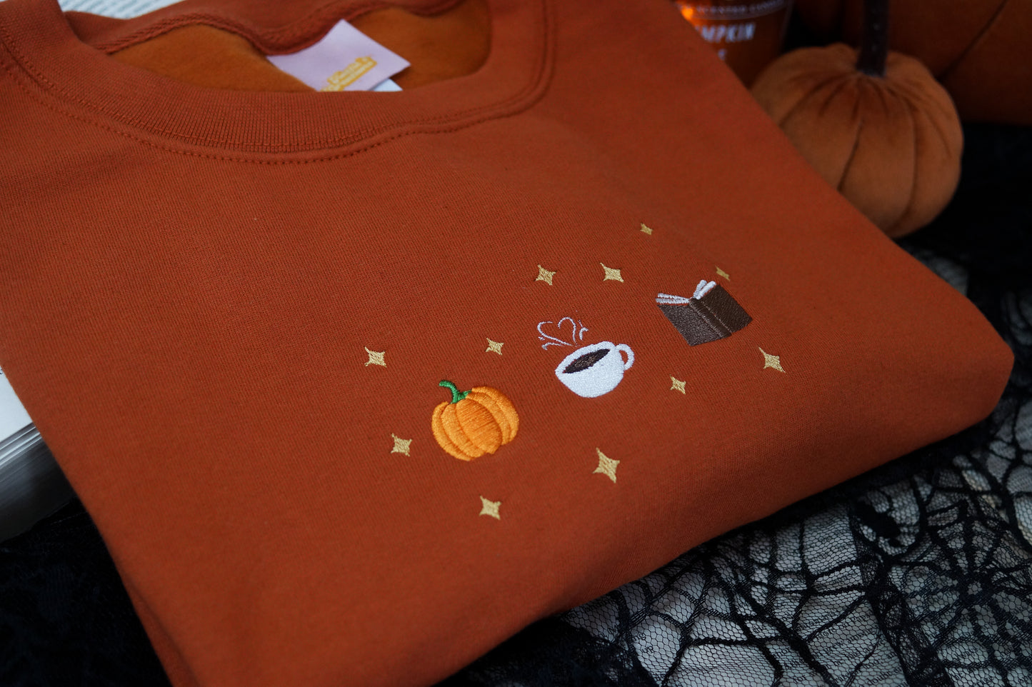 Autumn Icons Crewneck Jumper