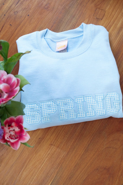 Spring Appliqué Jumper