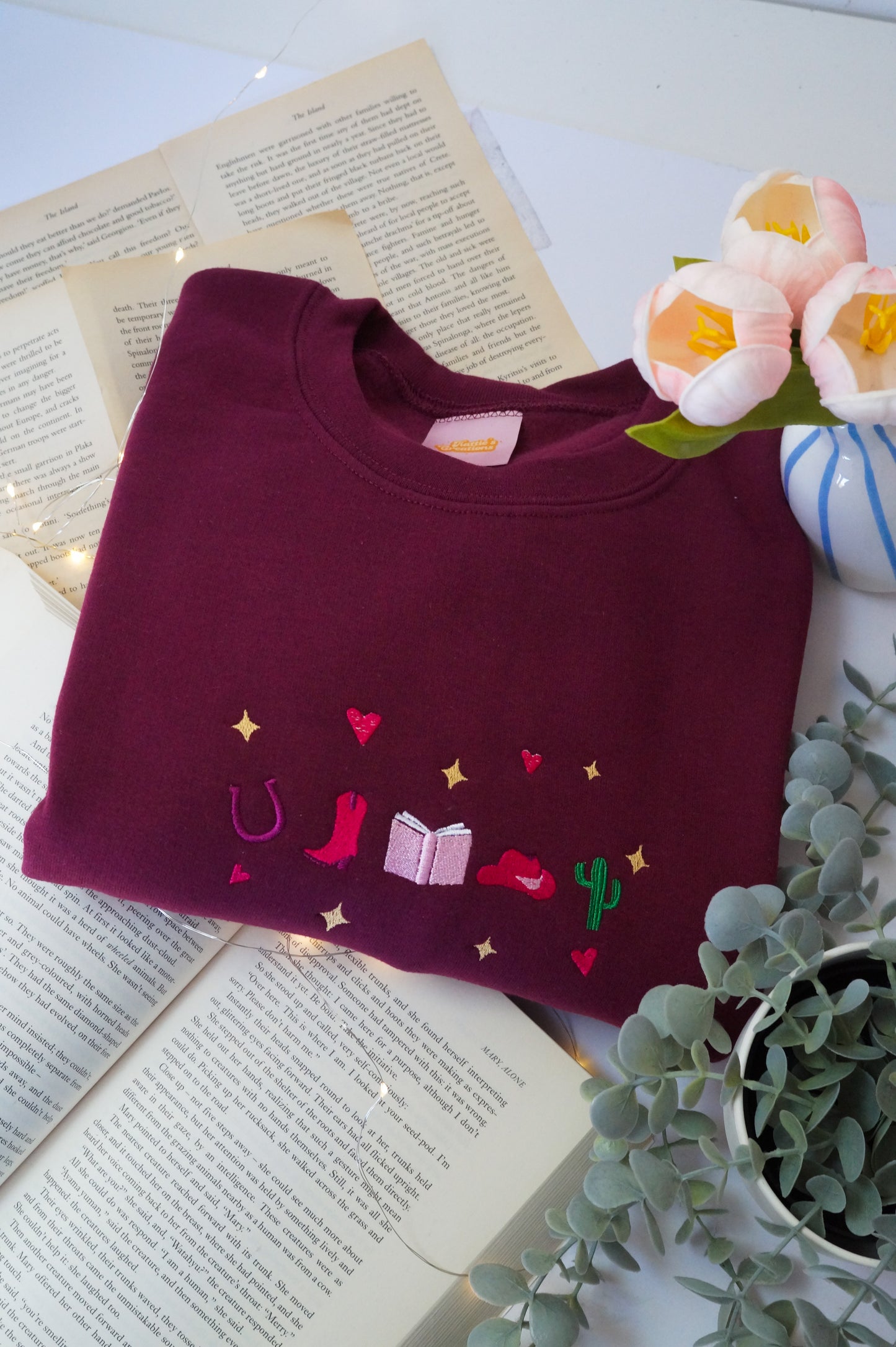 Cowboy Romance Icons Jumper