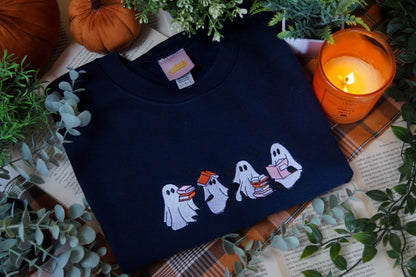 Book Ghosties Crewneck Jumper