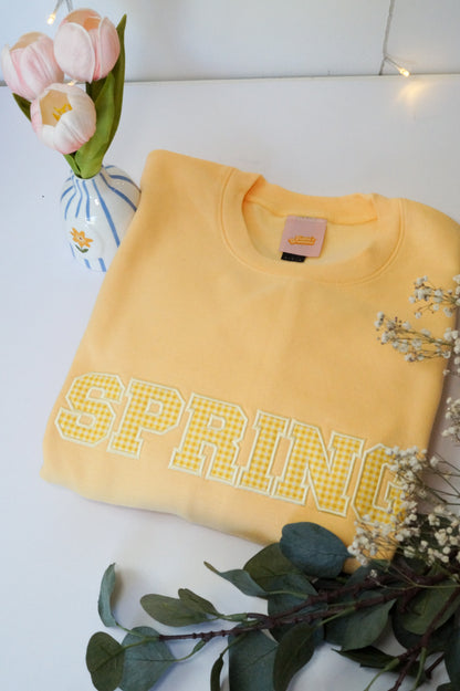 Spring Appliqué Jumper