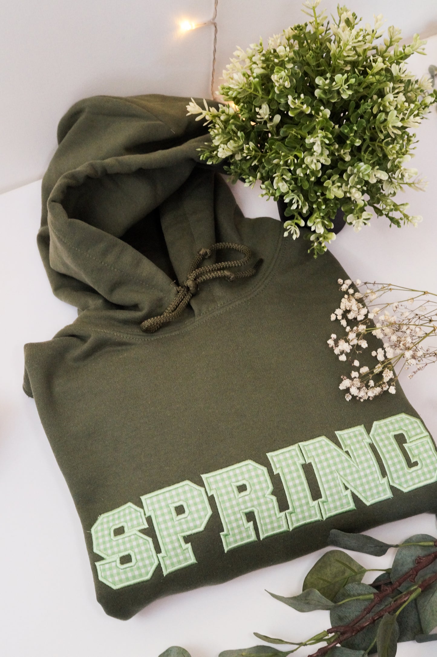 Spring Appliqué Hoodie