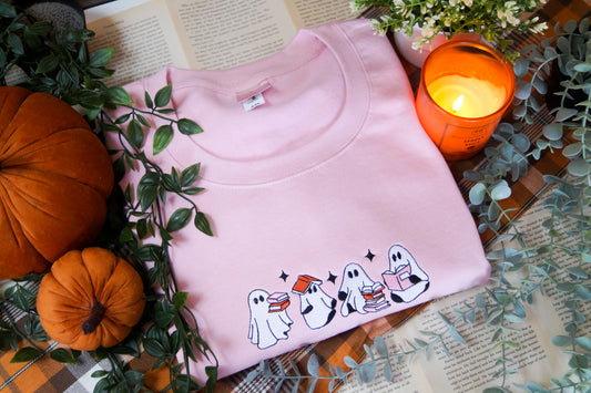 Book Ghosties Crewneck Jumper