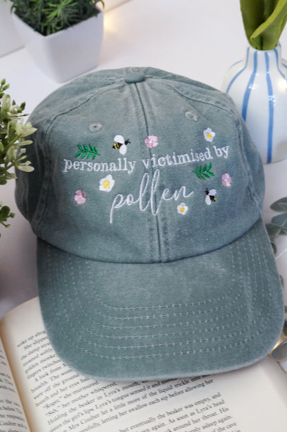 Personally Victimised By Pollen Baseball Cap