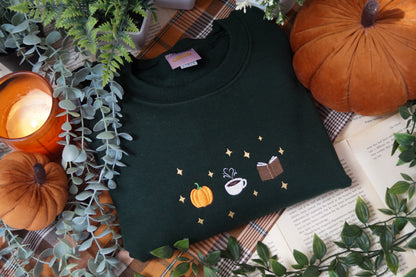 Autumn Icons Crewneck Jumper