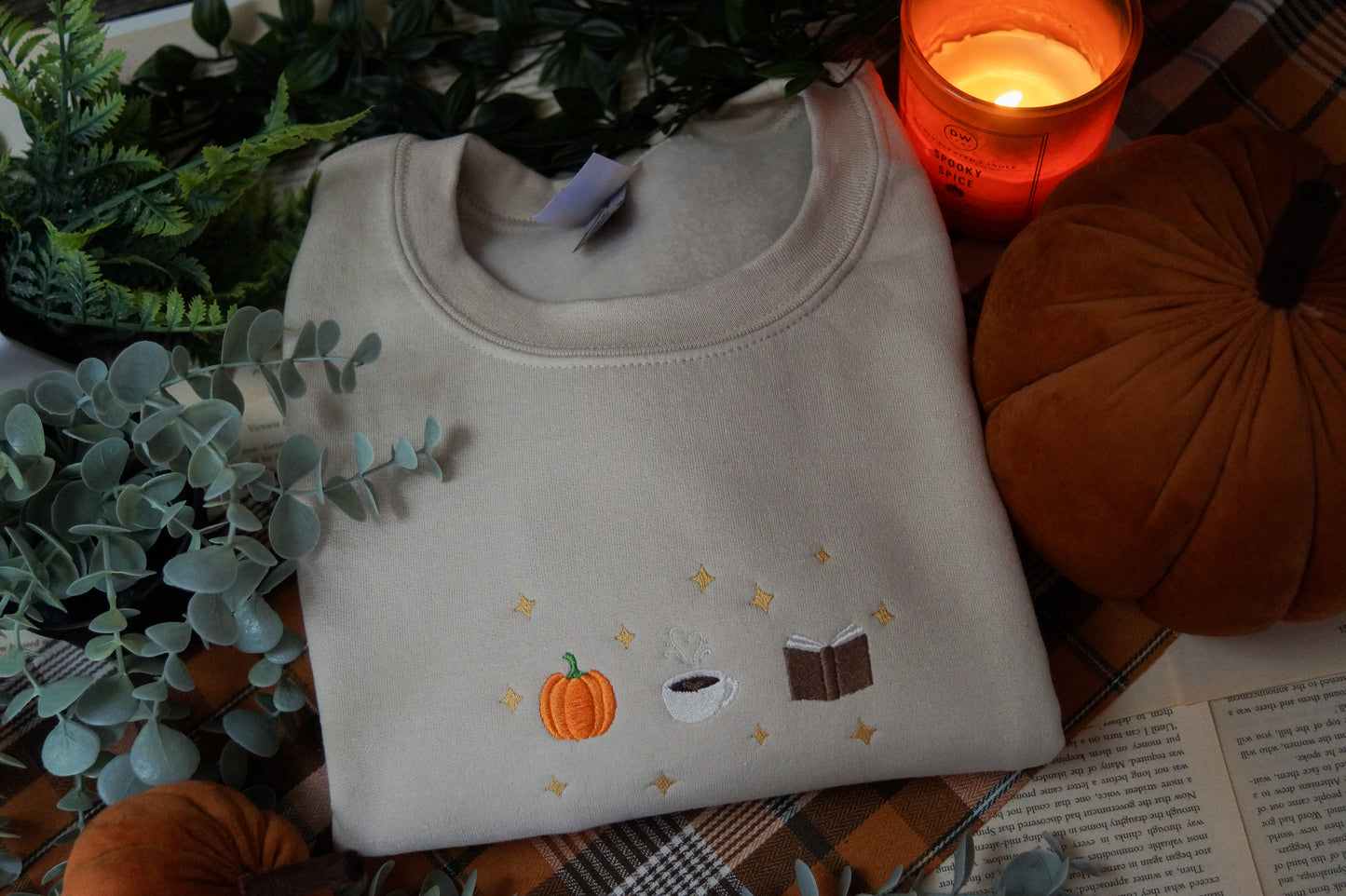 Autumn Icons Crewneck Jumper