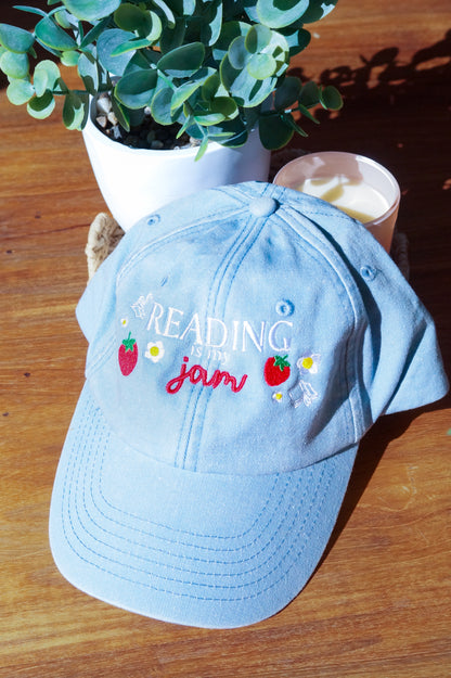 Reading is my Jam Baseball Cap