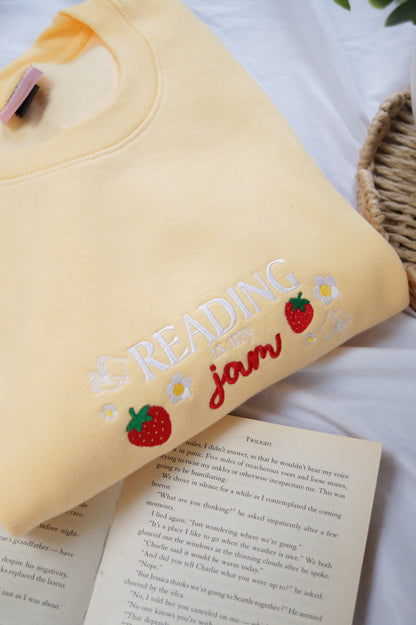 Reading is my Jam Jumper