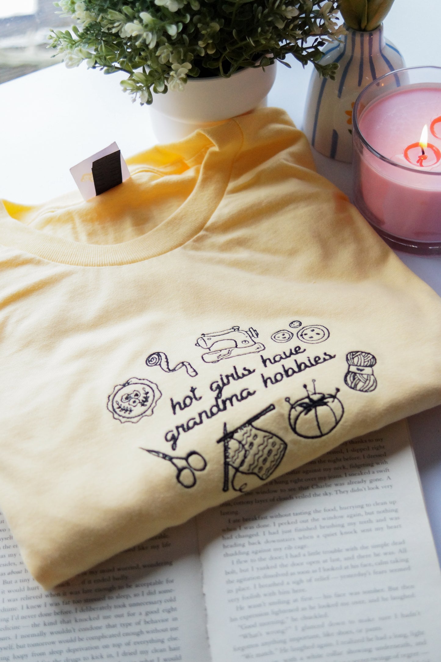Hot Girls Have Grandma Hobbies T-Shirt