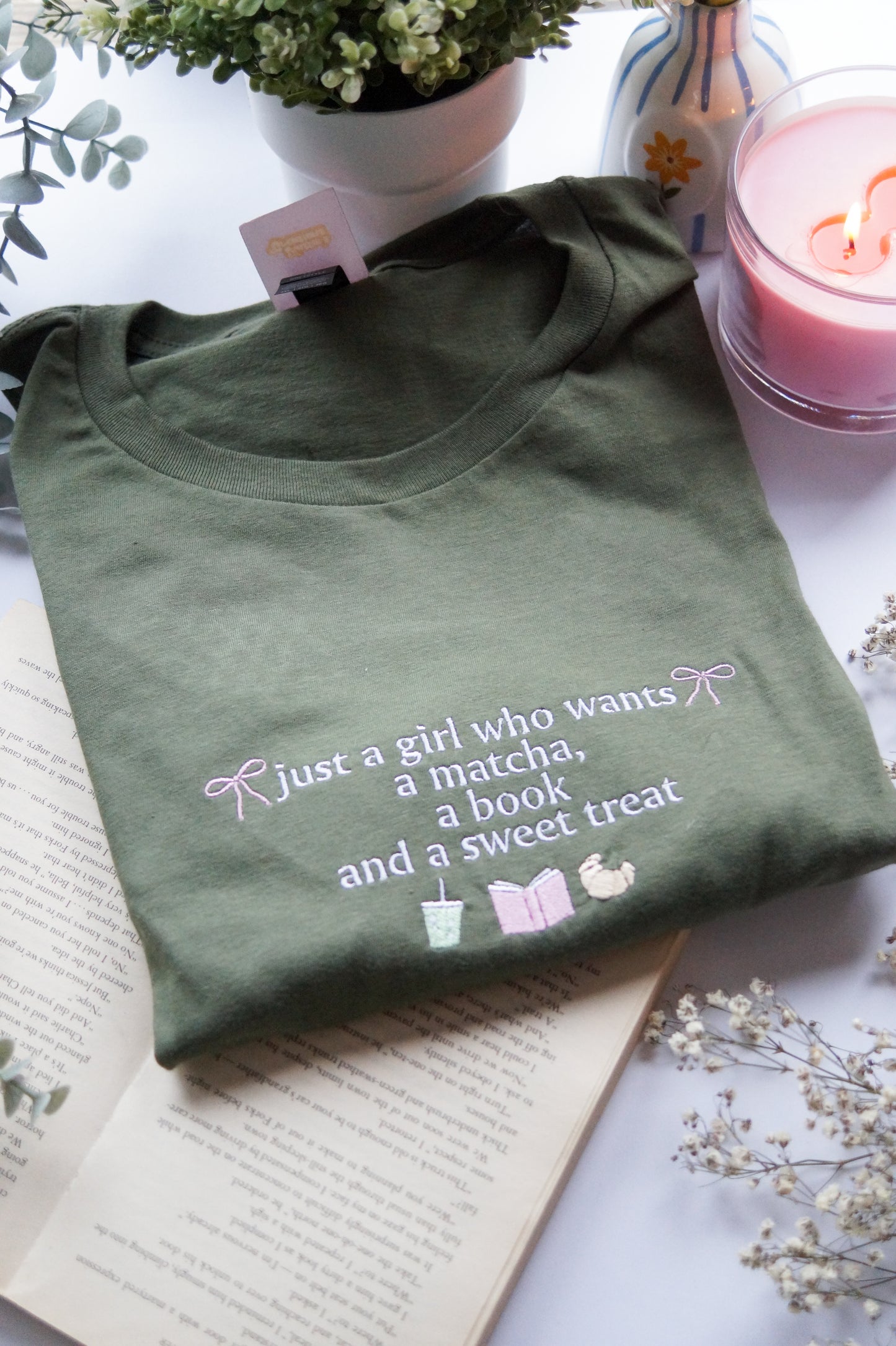 Just A Girl Who Wants a Matcha T-Shirt