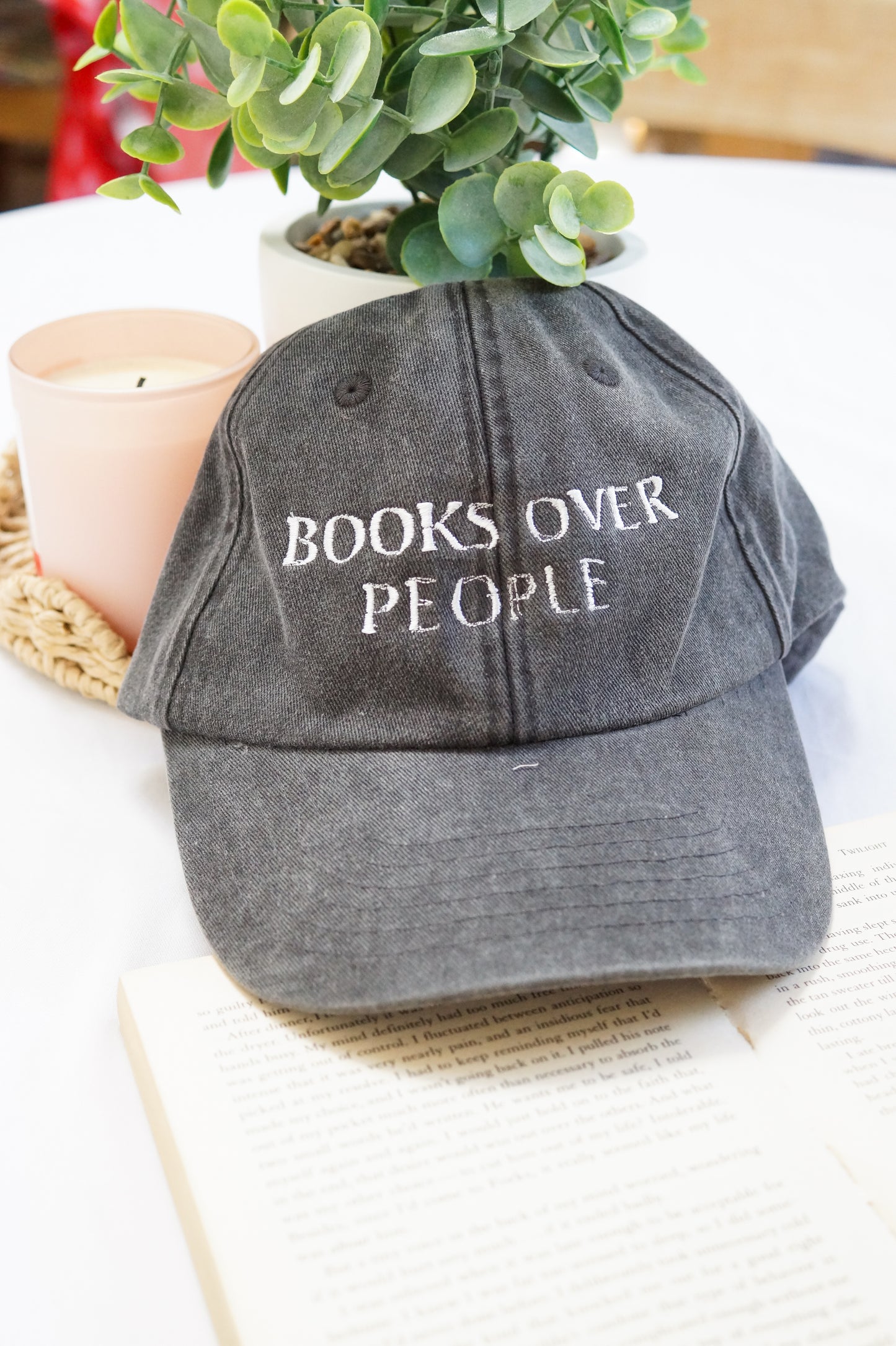 Books Over People Cap Whoopsie Daisy