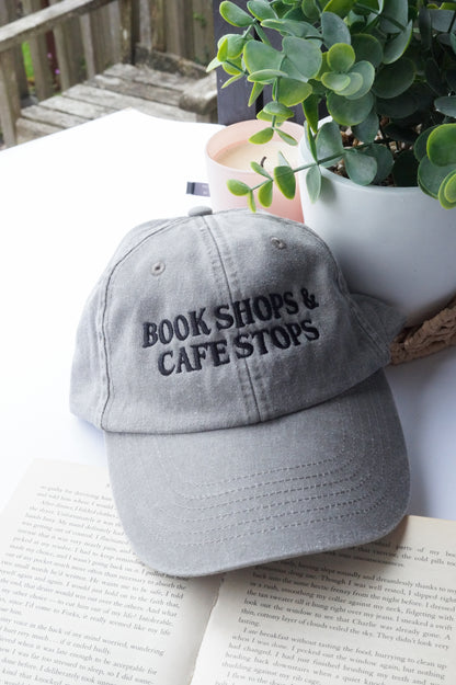 Book Shops and Cafe Stops Cap