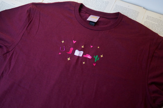Cowboy Romance Icons T-Shirt