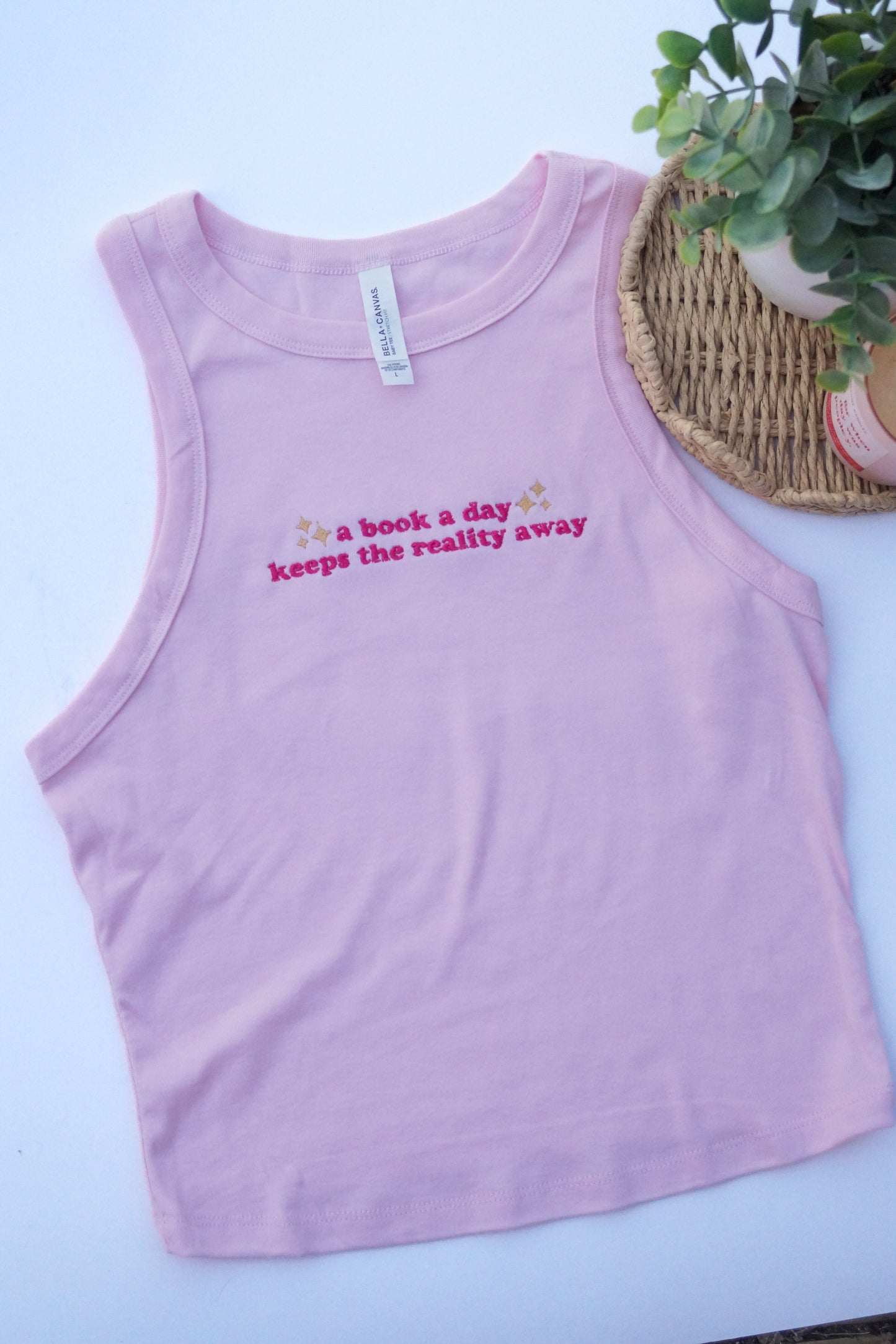A Book A Day Keeps the Reality Away Tank Top