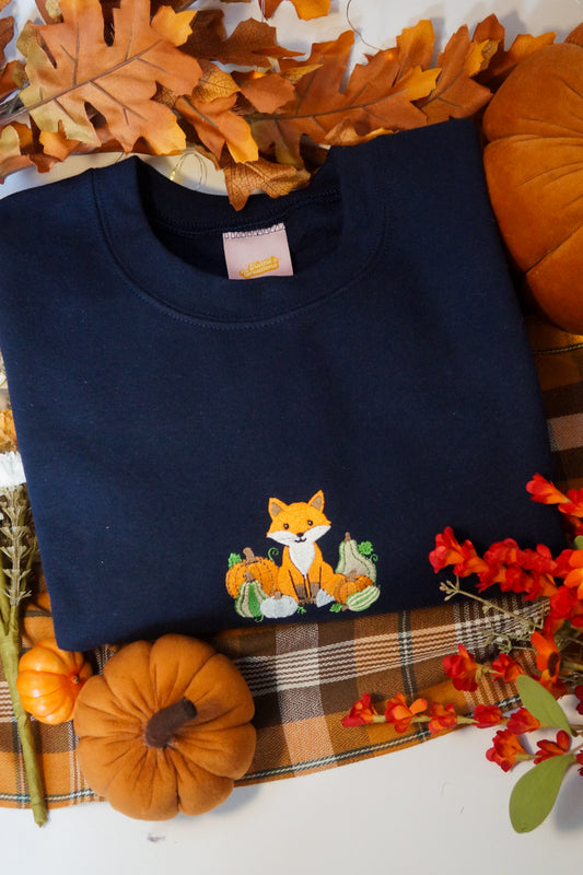 Pumpkin Fox Jumper