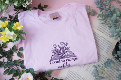 I Read To Escape Reality T-Shirt