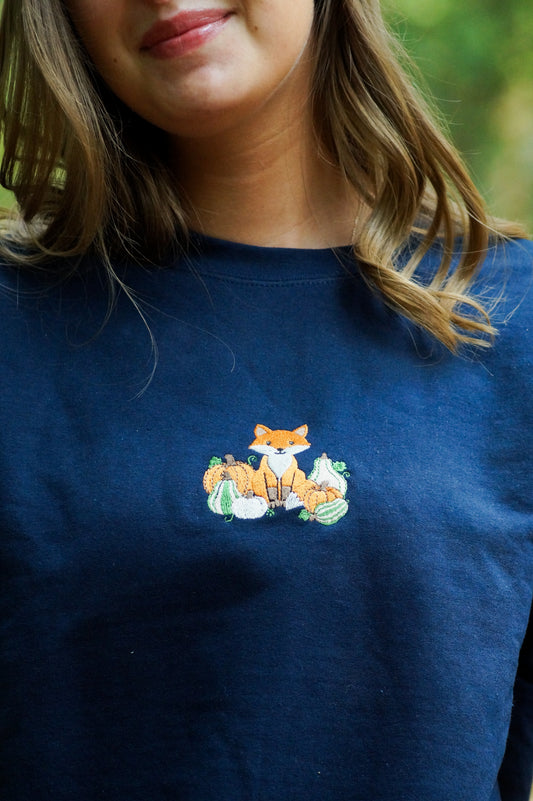 Pumpkin Fox Jumper