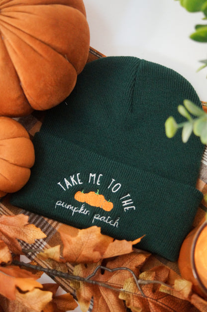 Take Me To The Pumpkin Patch Beanie